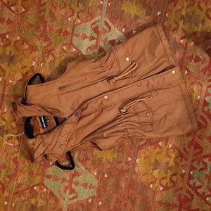 Cotton hooded vest size Small